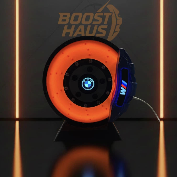 BoostHaus Smart Lamp - Customizable Brake Disc Display Lamp