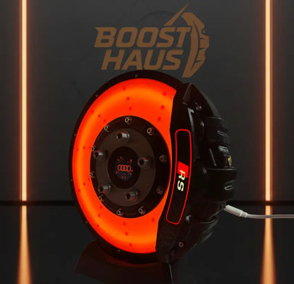 BoostHaus Smart Lamp - Customizable Brake Disc Display Lamp