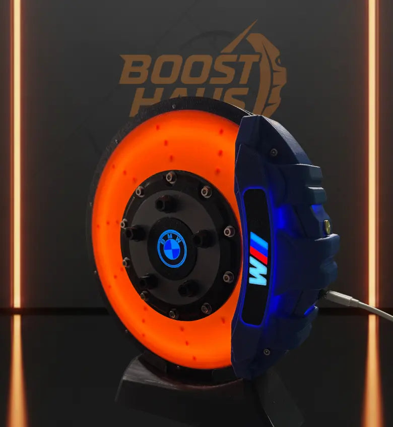 BoostHaus Smart Lamp - Customizable Brake Disc Display Lamp